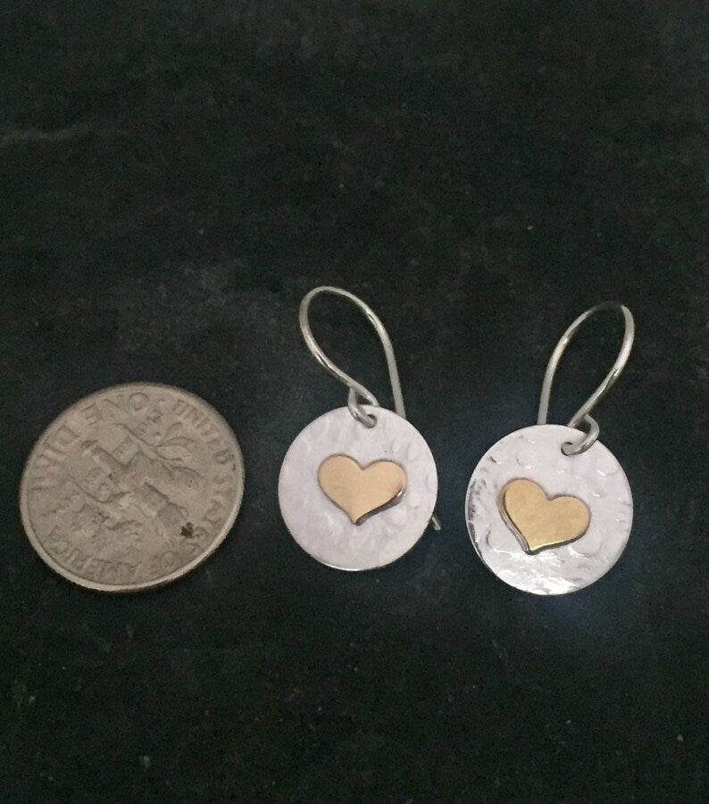 Delicate Artisan Silver Earring