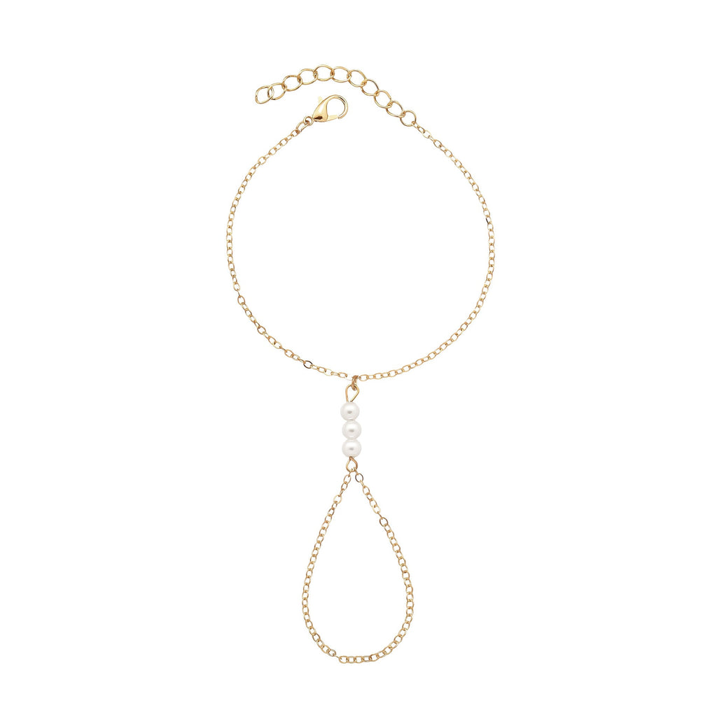 Delicate Artisan Pearl Bracelet