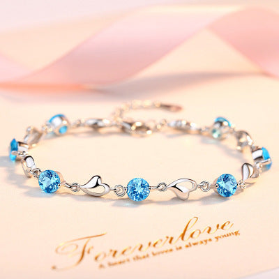 Romantic Silver Bracelet for Special Moments