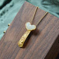 Delicate Artisan Gold Necklace