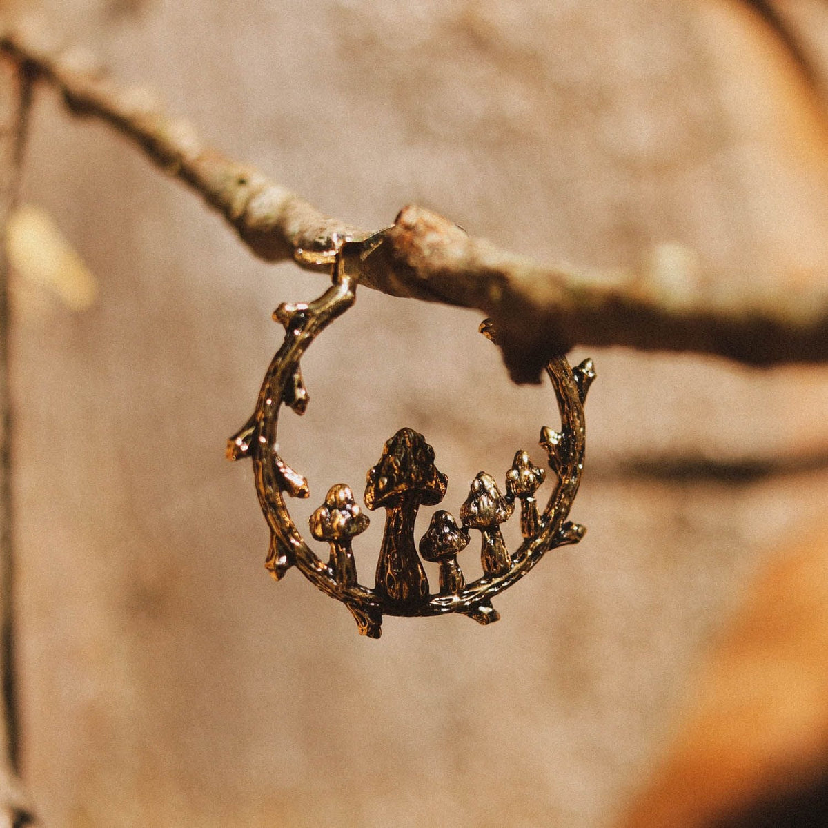 Beautiful Gold Earring with Unique Style
