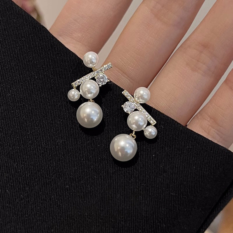 Delicate Artisan Pearl Earring