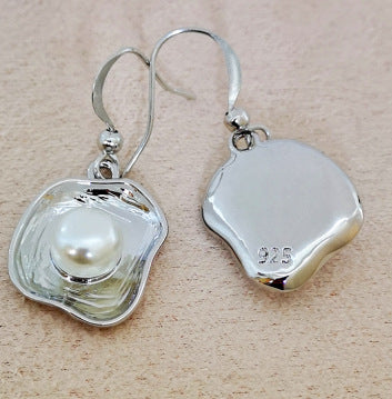 Classic Silver Earring with Timeless Appeal