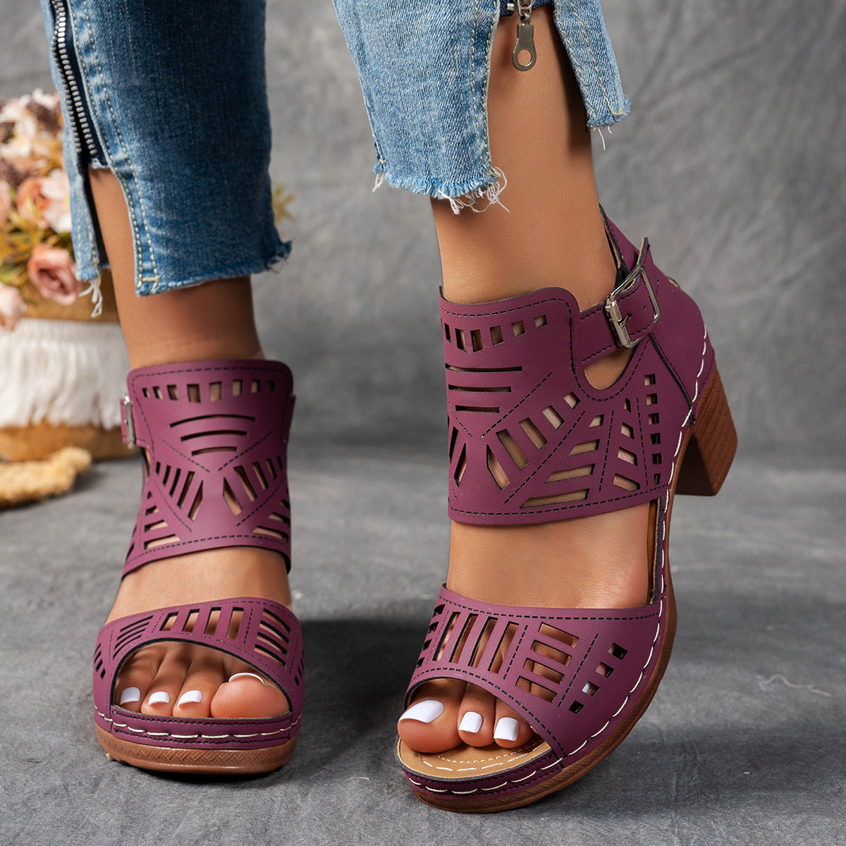 Chic Orthopedic Shoes with Unique Design