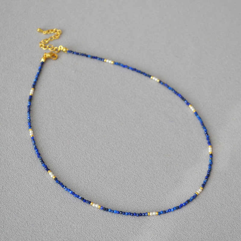 Delicate Artisan Pearl Necklace