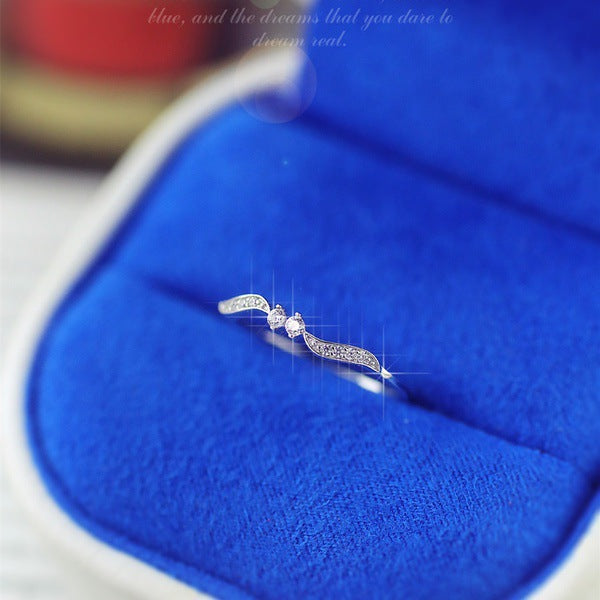 Delicate Artisan Silver Ring