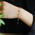 Delicate Artisan Silver Bracelet