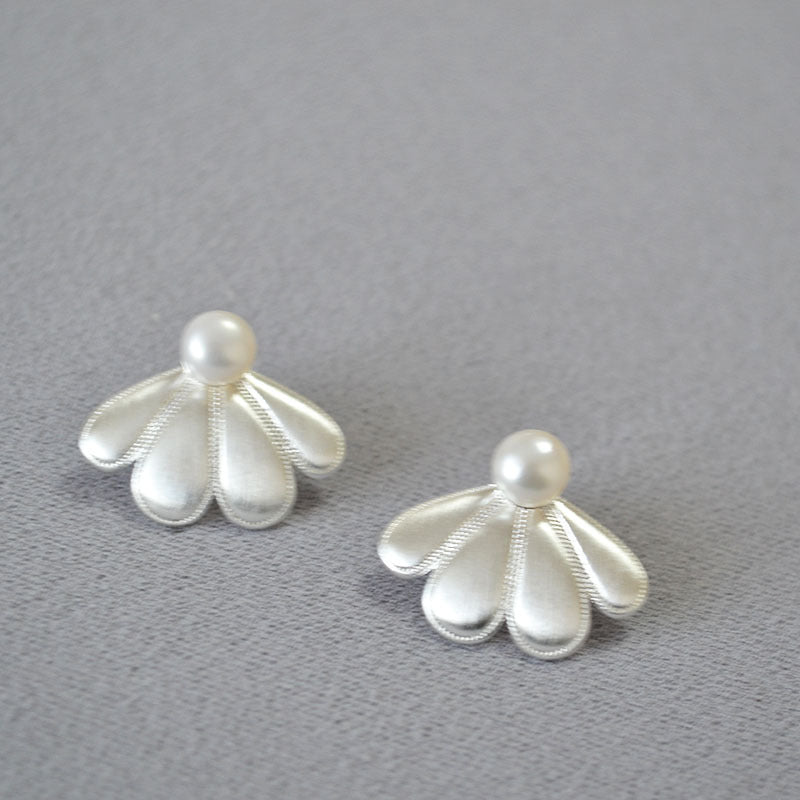 Vintage Handmade Silver Earring