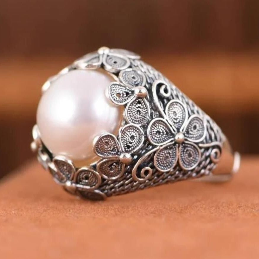 Vintage Handmade Pearl Ring