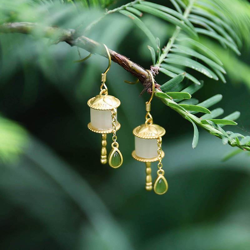 Vintage Handmade Silver Earring