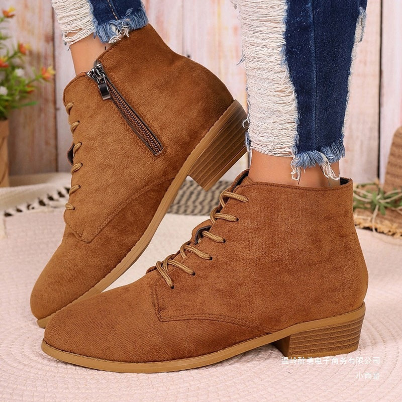 Chic Orthopedic Boots with Unique Design