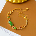 Vintage Handmade Gold Bracelet