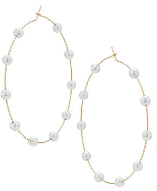 Stunning Pearl Earring for Daily Wear