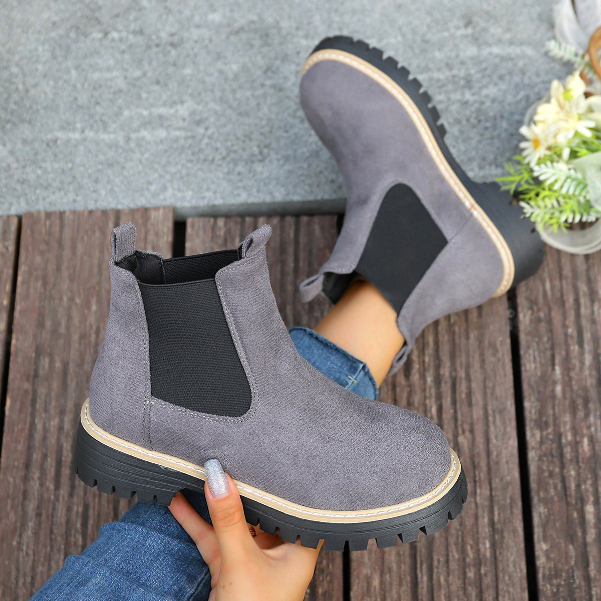 Vintage Inspired Orthopedic Boots