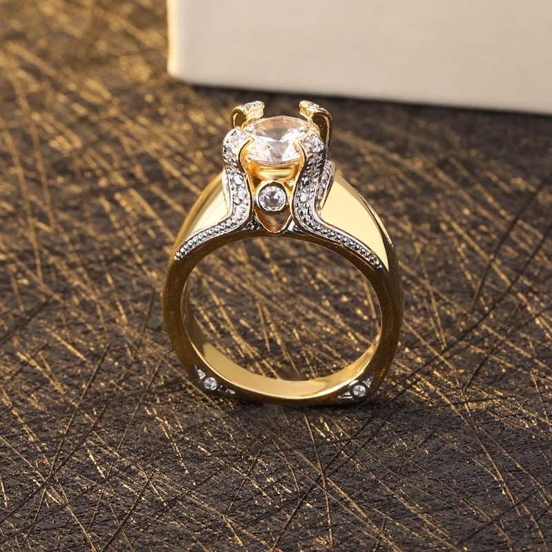 Classic Gold Ring with Timeless Appeal