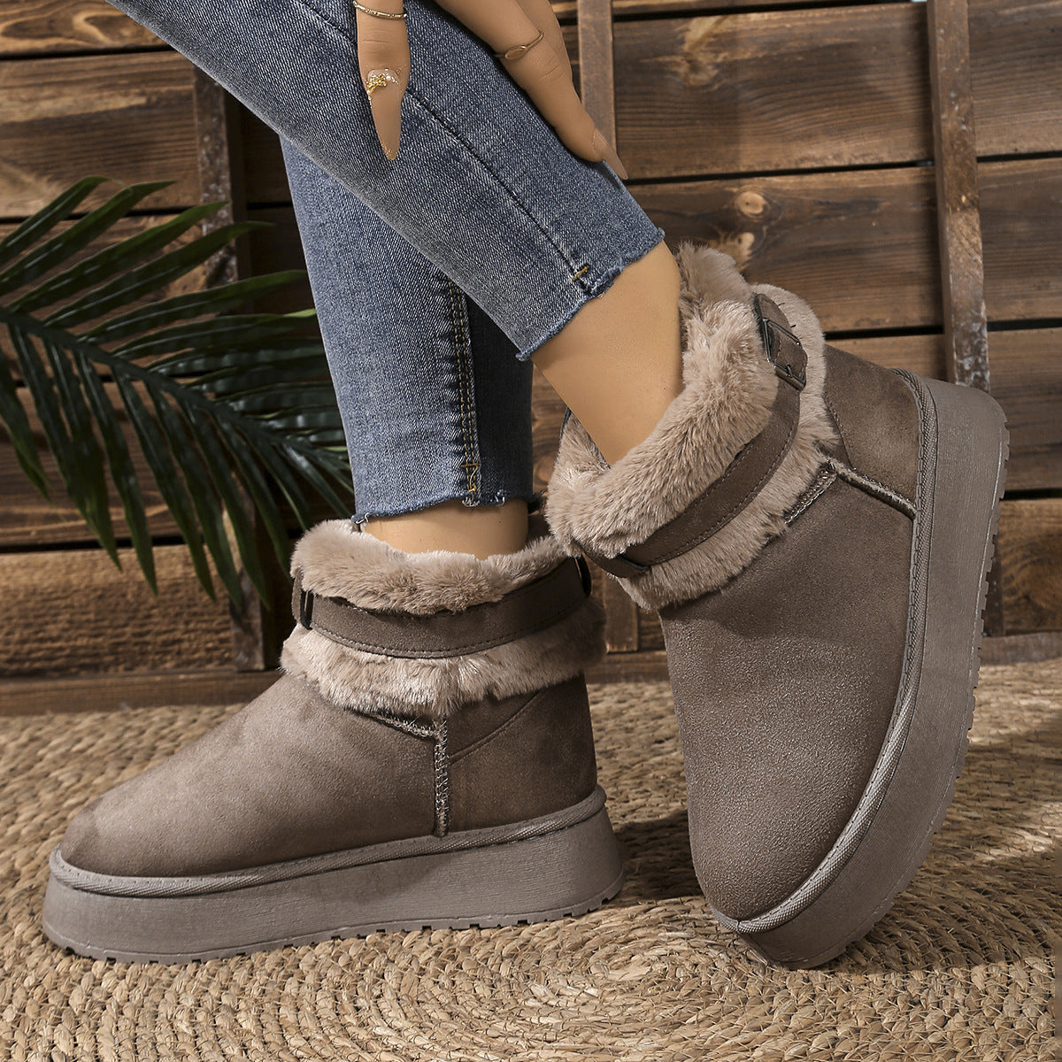 Chic Orthopedic Boots with Unique Design