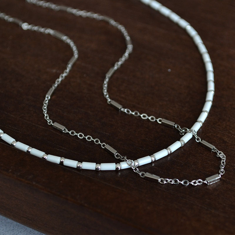 Romantic Silver Necklace for Special Moments