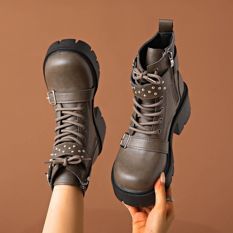 Vintage Inspired Orthopedic Boots