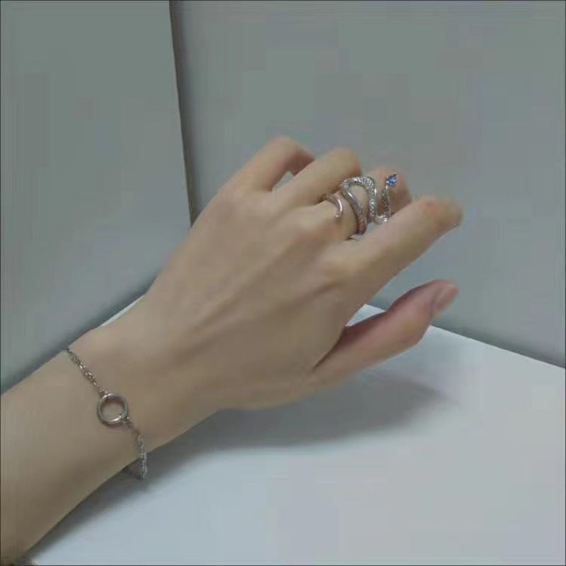 Romantic Silver Ring for Special Moments