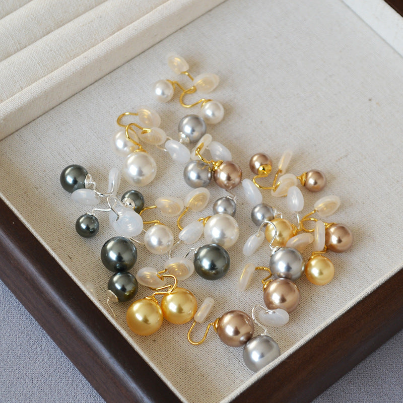 Delicate Artisan Pearl Earring