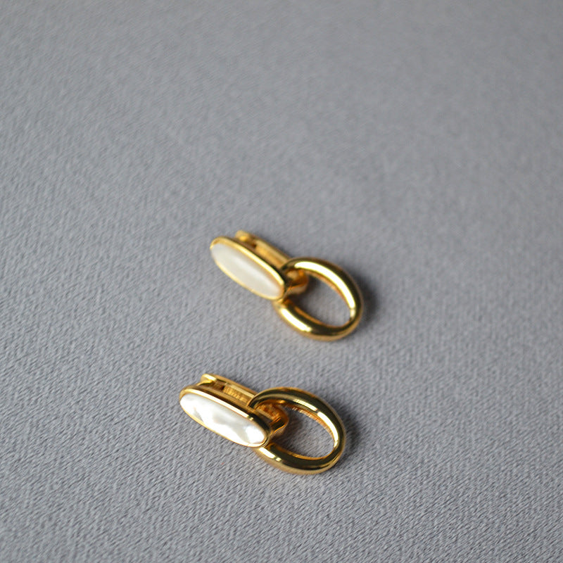 Delicate Artisan Pearl Earring