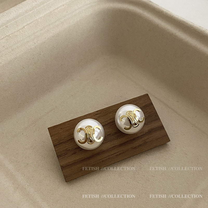 Vintage Handmade Pearl Earring