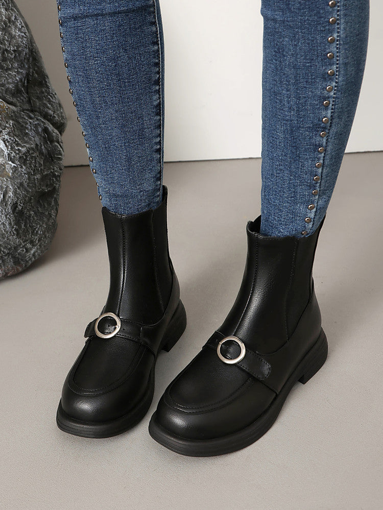 Classic Orthopedic Boots with Timeless Style