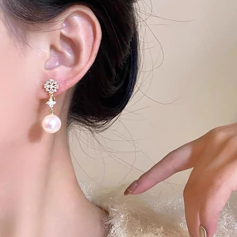 Romantic Pearl Earring for Special Moments