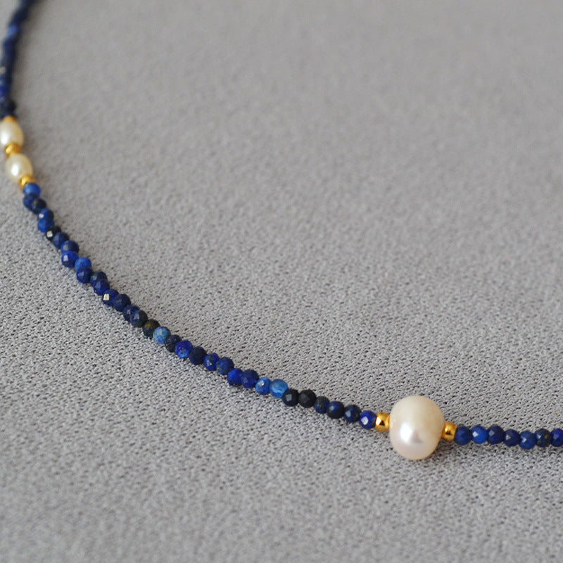 Delicate Artisan Pearl Necklace