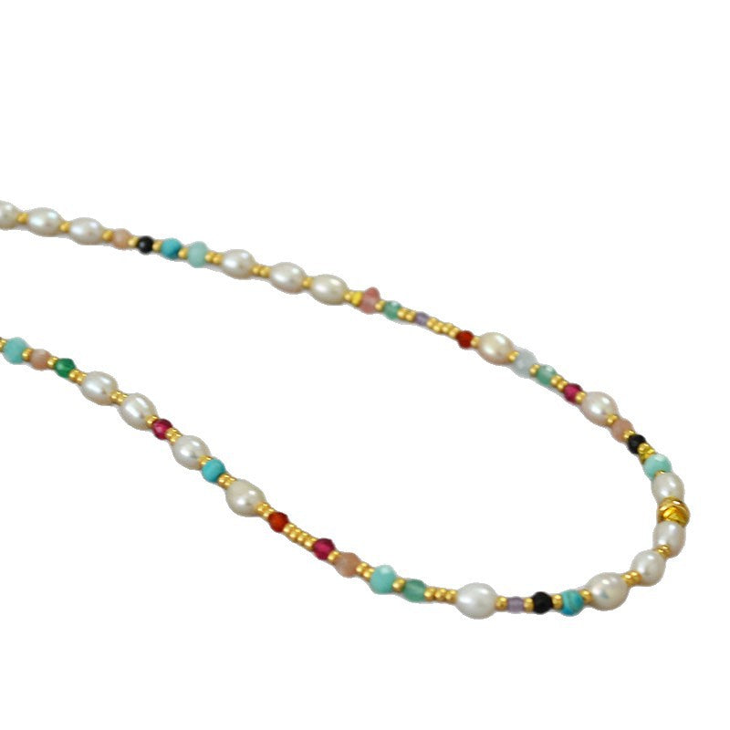 Vintage Handmade Pearl Necklace
