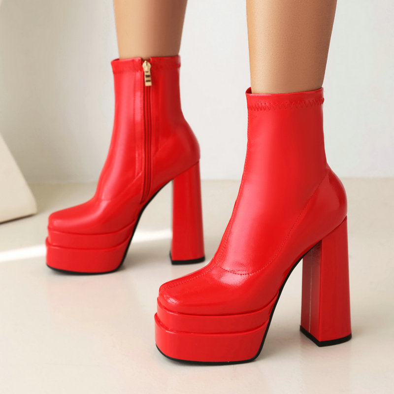 Classic Orthopedic Boots with Timeless Style