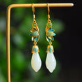 Vintage Handmade Gold Earring