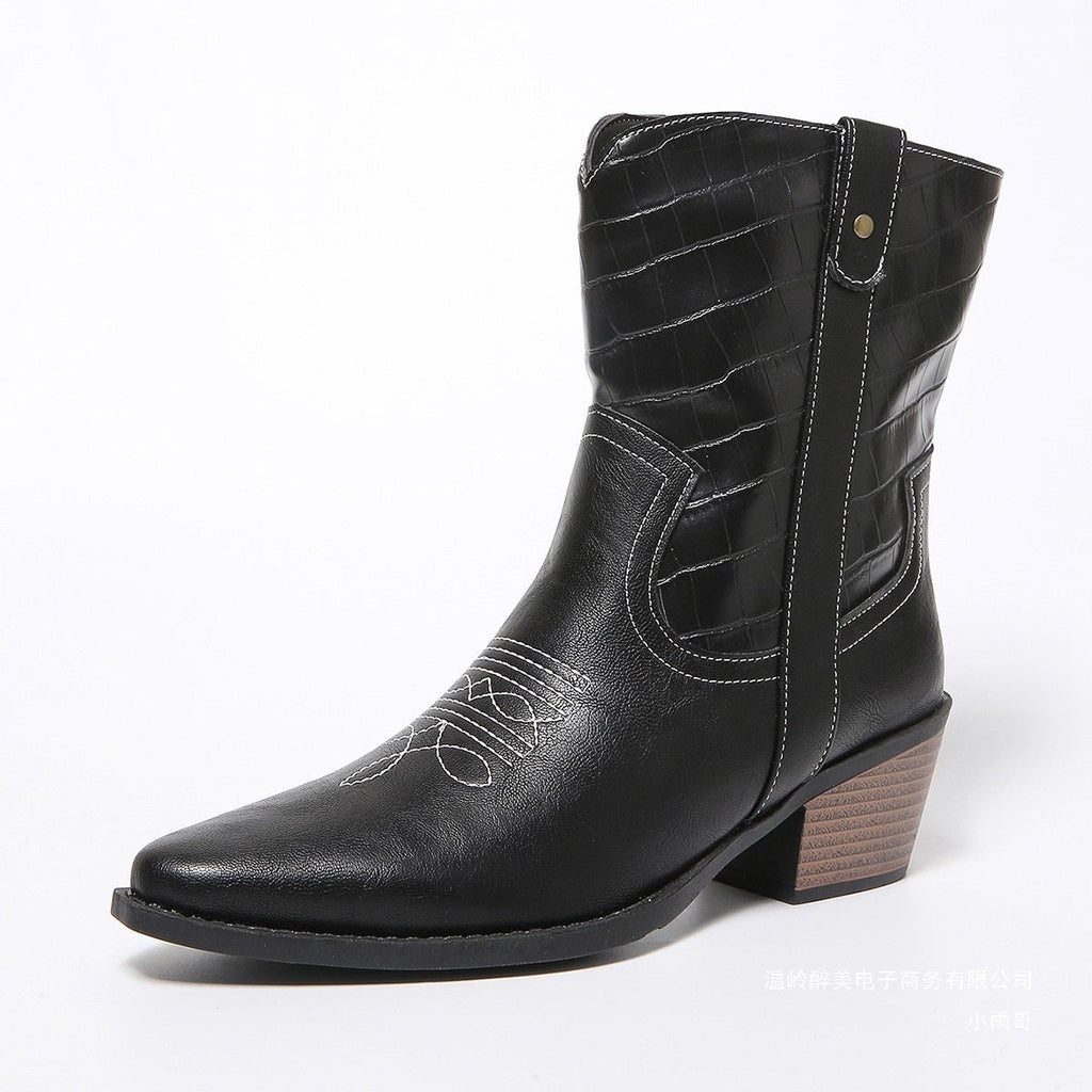 Chic Orthopedic Boots with Unique Design