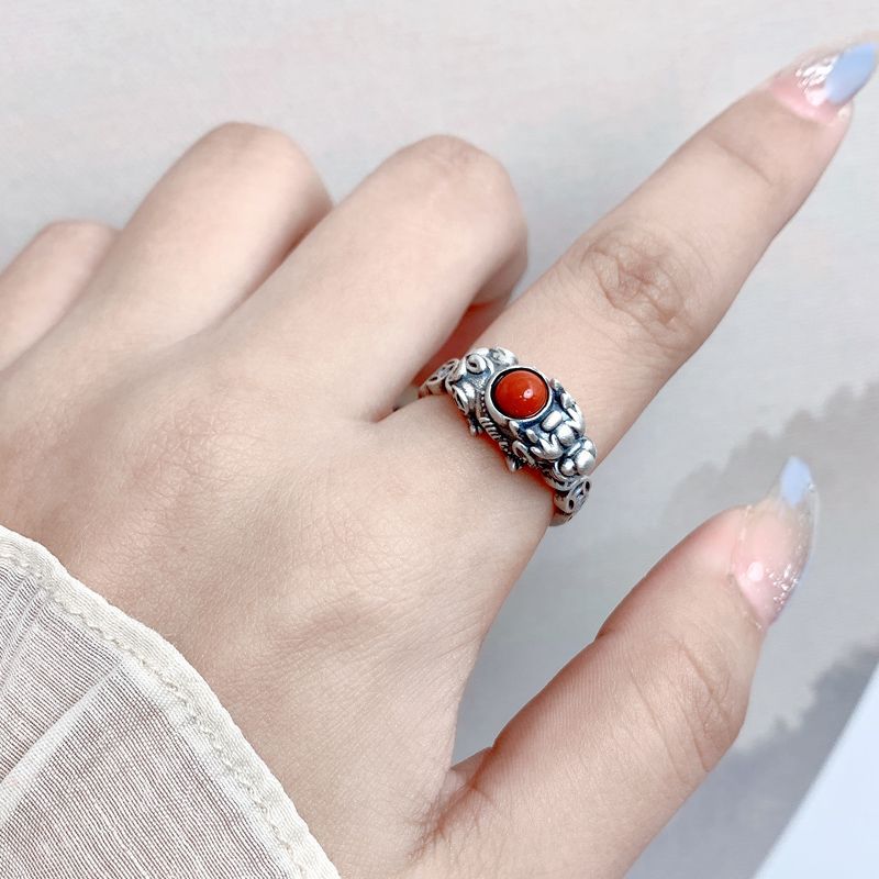 Beautiful Silver Ring with Unique Style