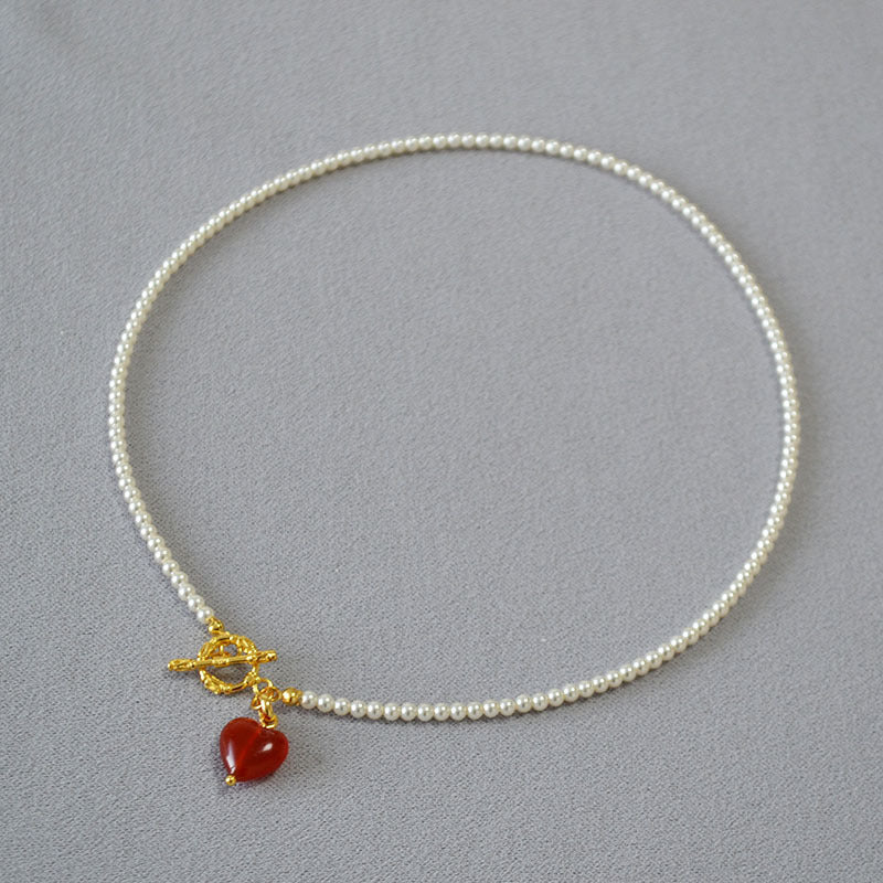 Romantic Pearl Necklace for Special Moments