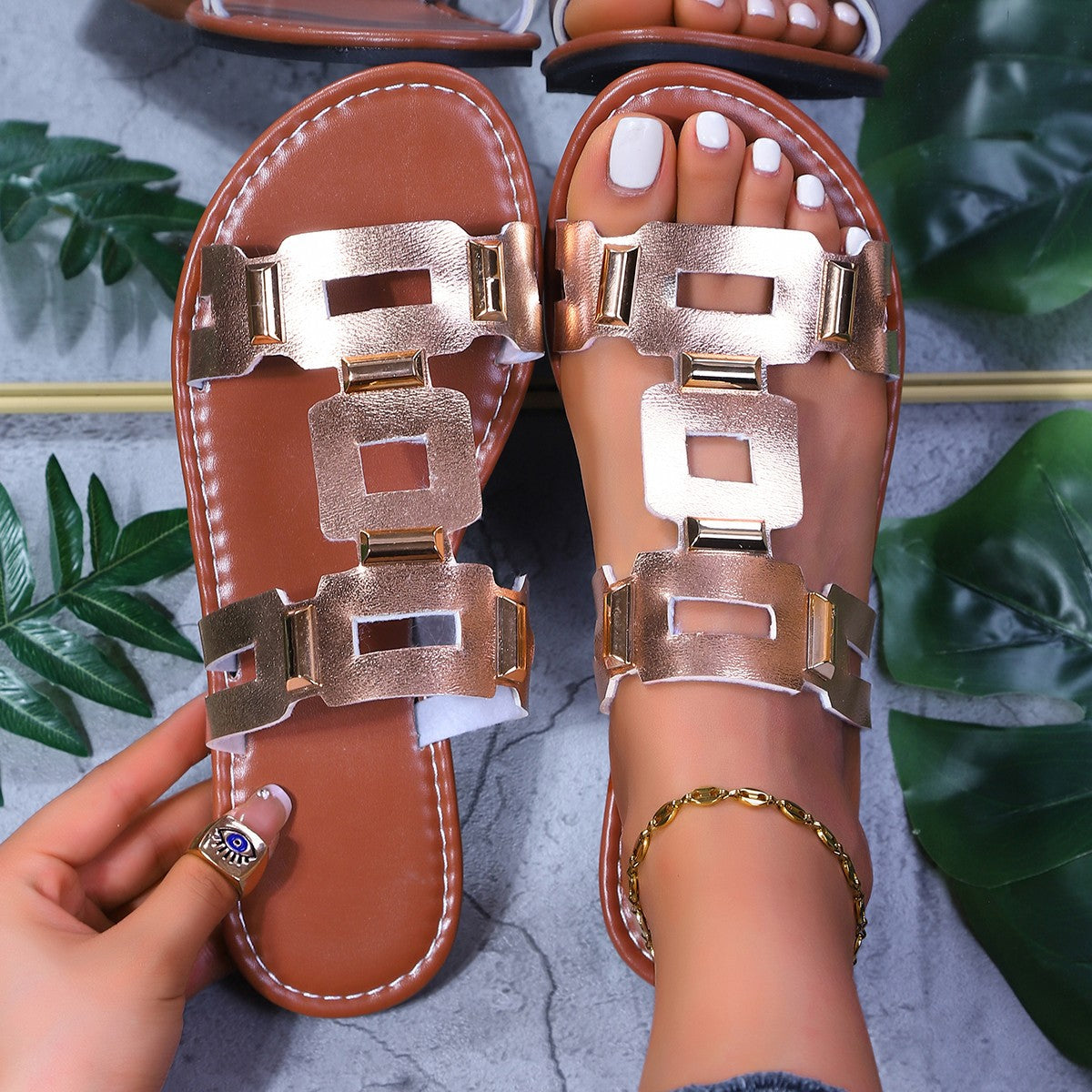 Vintage Inspired Orthopedic Sandals