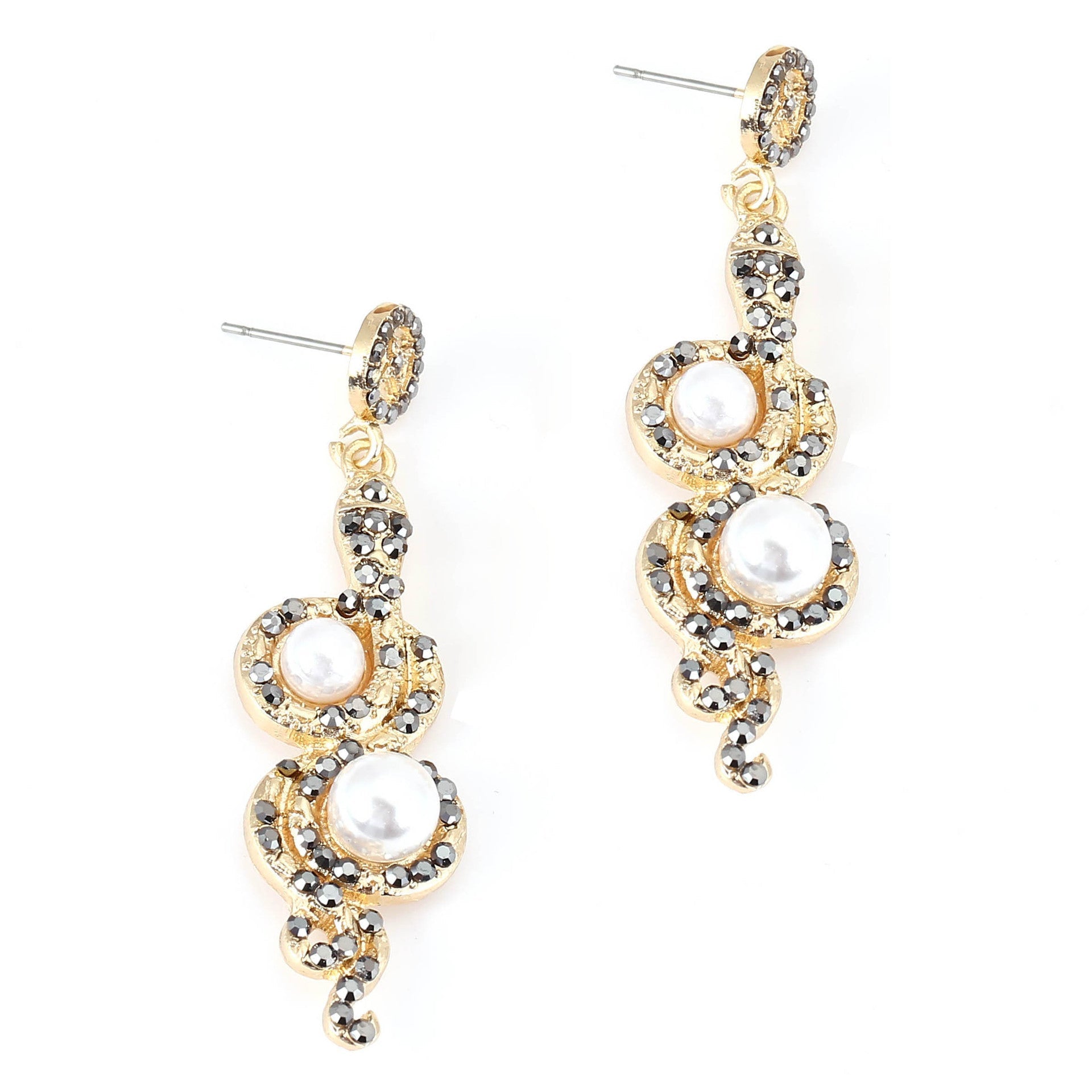 Delicate Artisan Pearl Earring