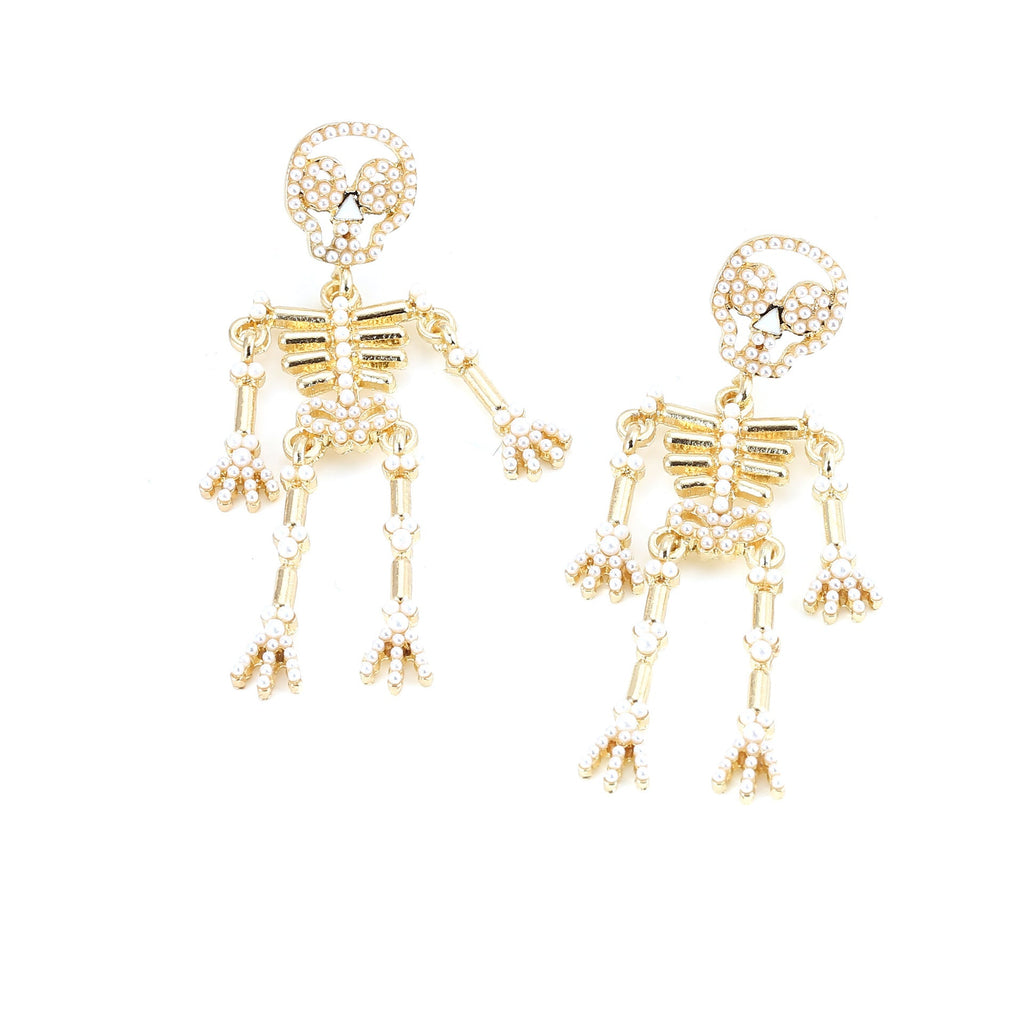 Delicate Artisan Pearl Earring