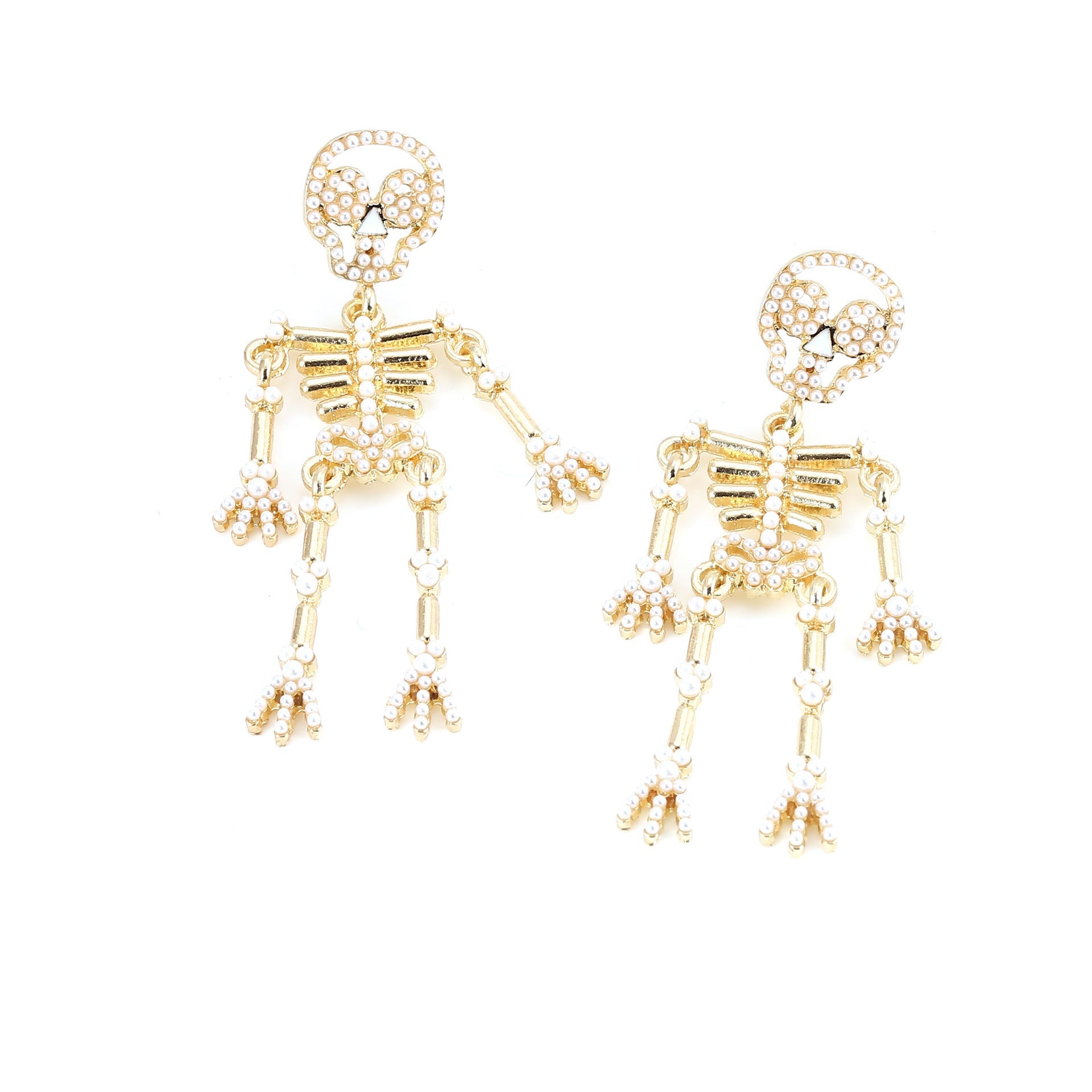 Delicate Artisan Pearl Earring