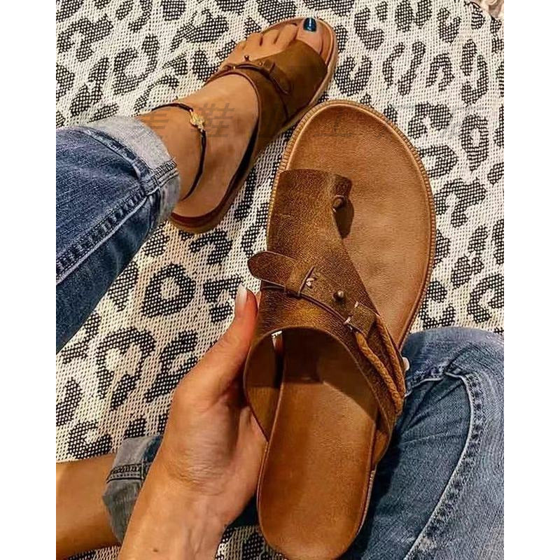 Vintage Inspired Orthopedic Sandals