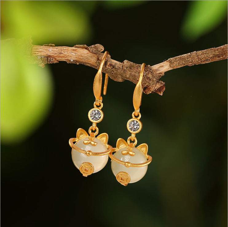 Beautiful Gold Earring with Unique Style