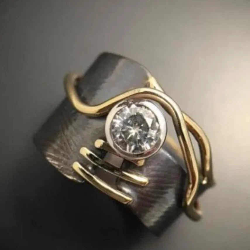 Delicate Artisan Silver Ring