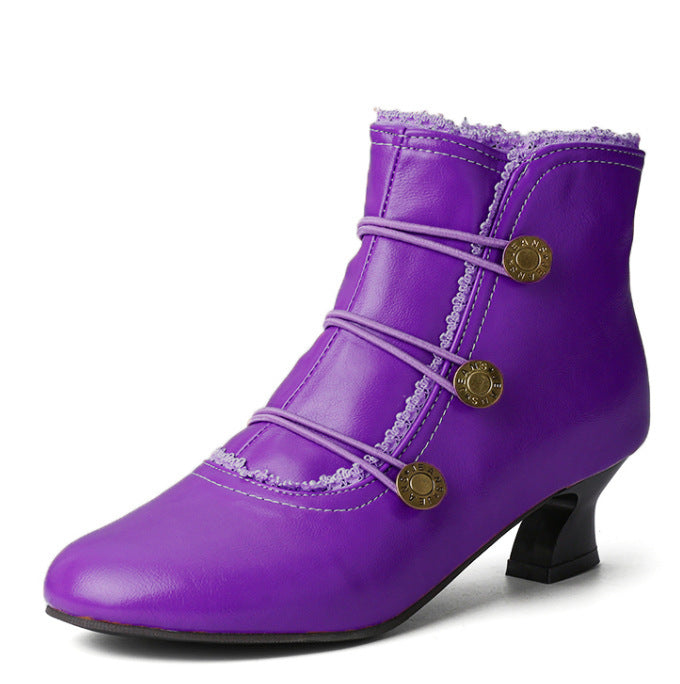 Classic Orthopedic Boots with Timeless Style