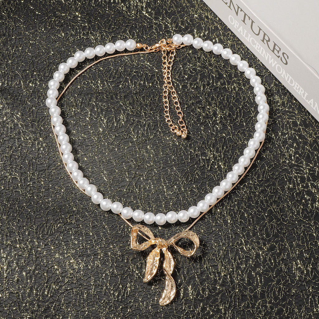 Vintage Handmade Pearl Necklace