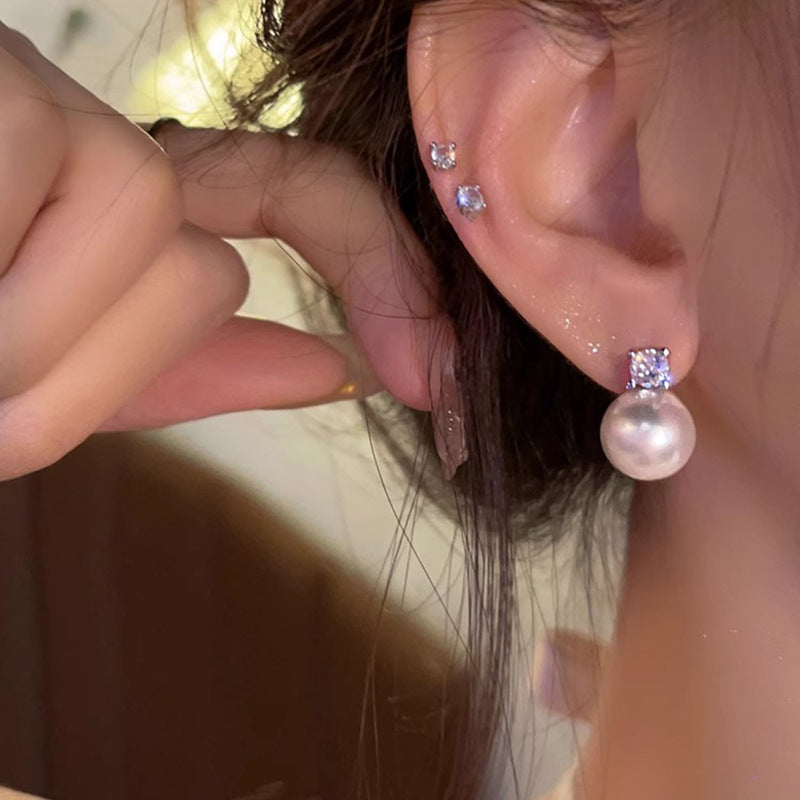 Delicate Artisan Pearl Earring