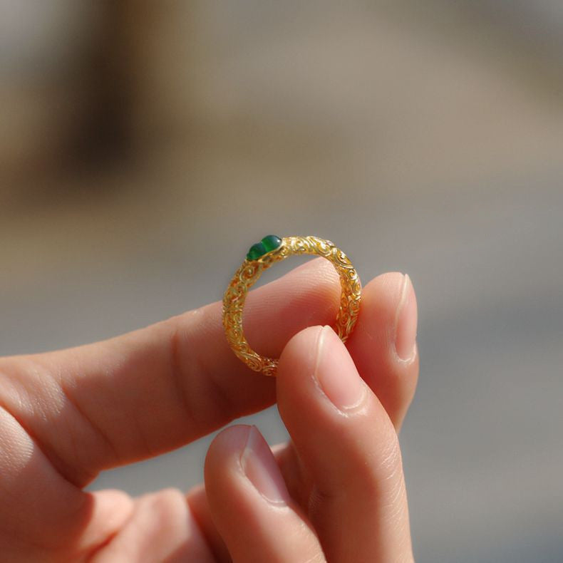 Beautiful Silver Ring with Unique Style