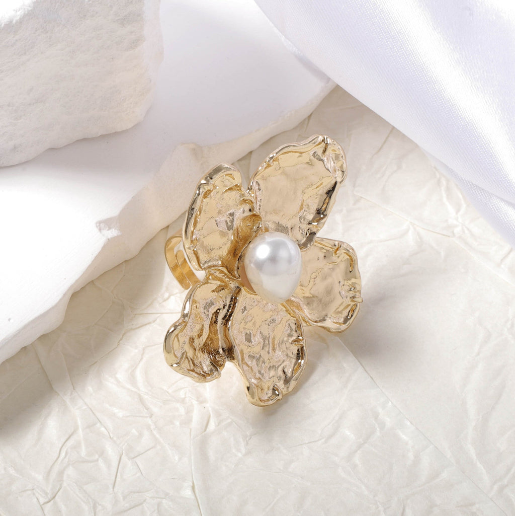 Vintage Handmade Pearl Ring