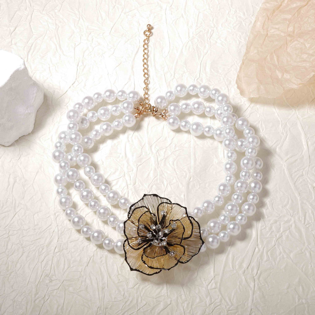 Delicate Artisan Pearl Necklace