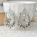 Romantic Silver Earring for Special Moments