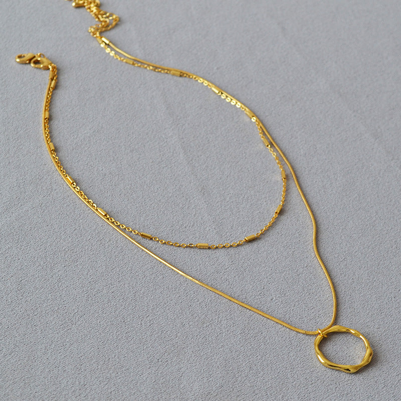 Delicate Artisan Gold Necklace